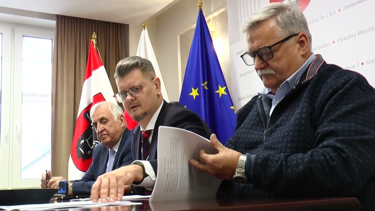 Umowa na budowę budynków mieszkalnych wielorodzinnych w Zambrowie podpisana!!!