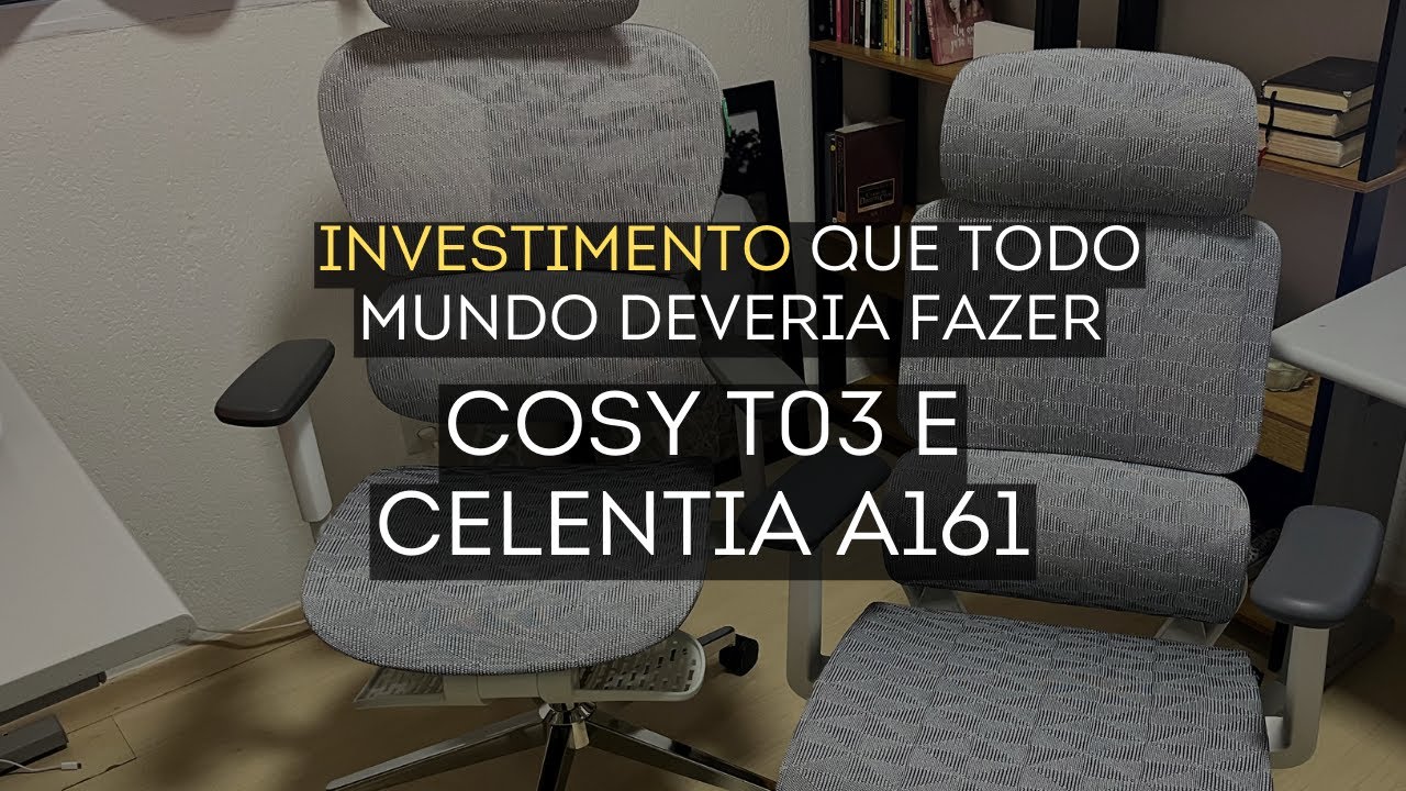 DUAS OPÇÕES DE CADEIRAS ERGONÔMICAS PARA O SEU SETUP