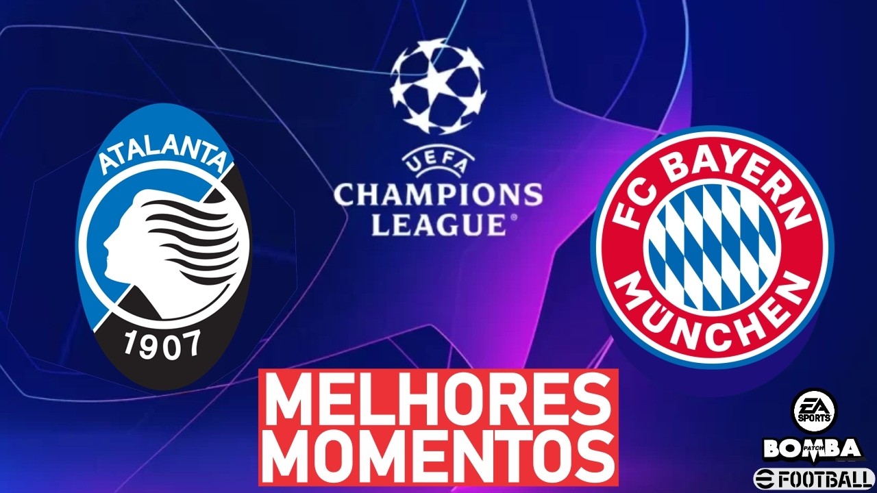 Atalanta x Bayern MELHORES MOMENTOS 10/03/2026 | CHAMPIONS LEAGUE 2026