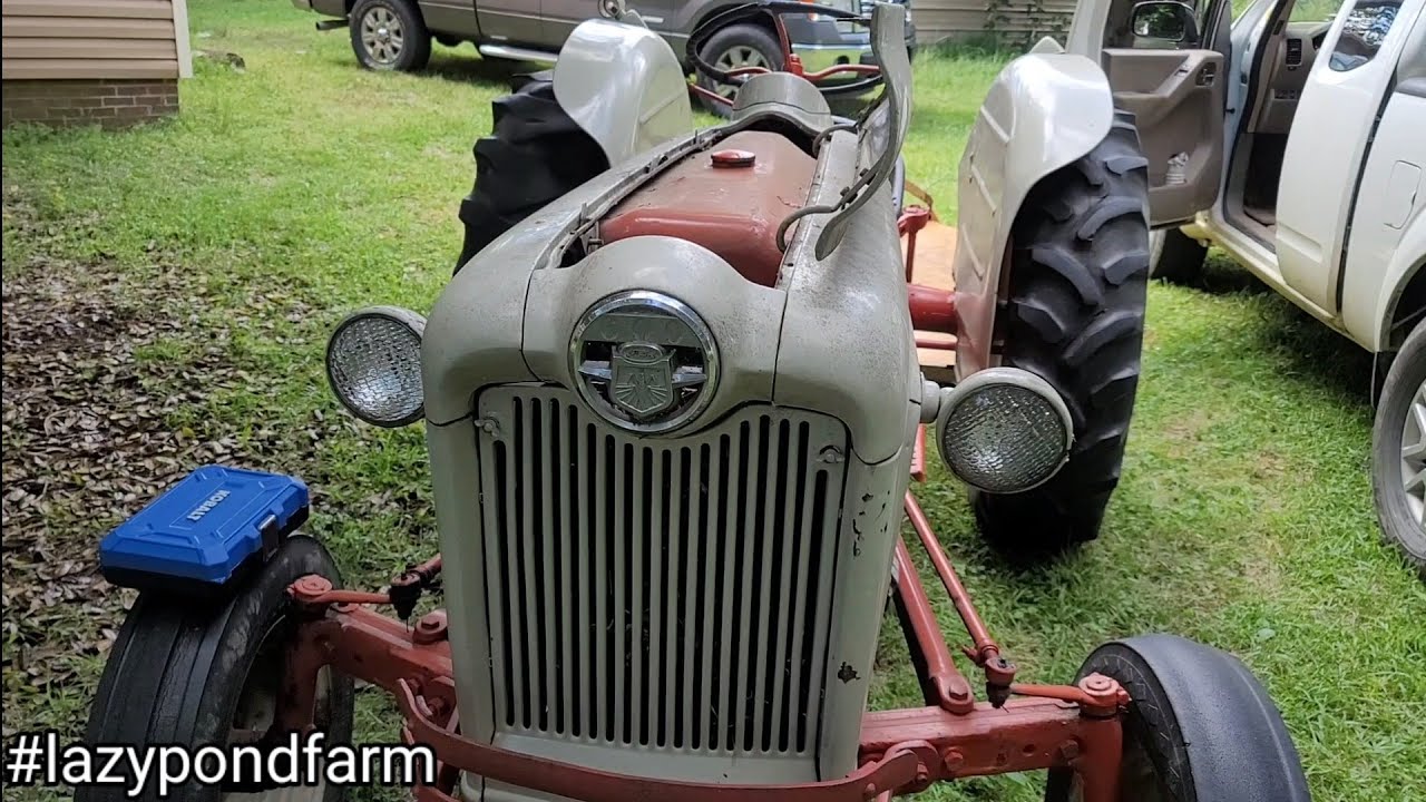 How to - Changing the Cooling System on a Ford 600 - Radiator Water Pump Thermostat Belt