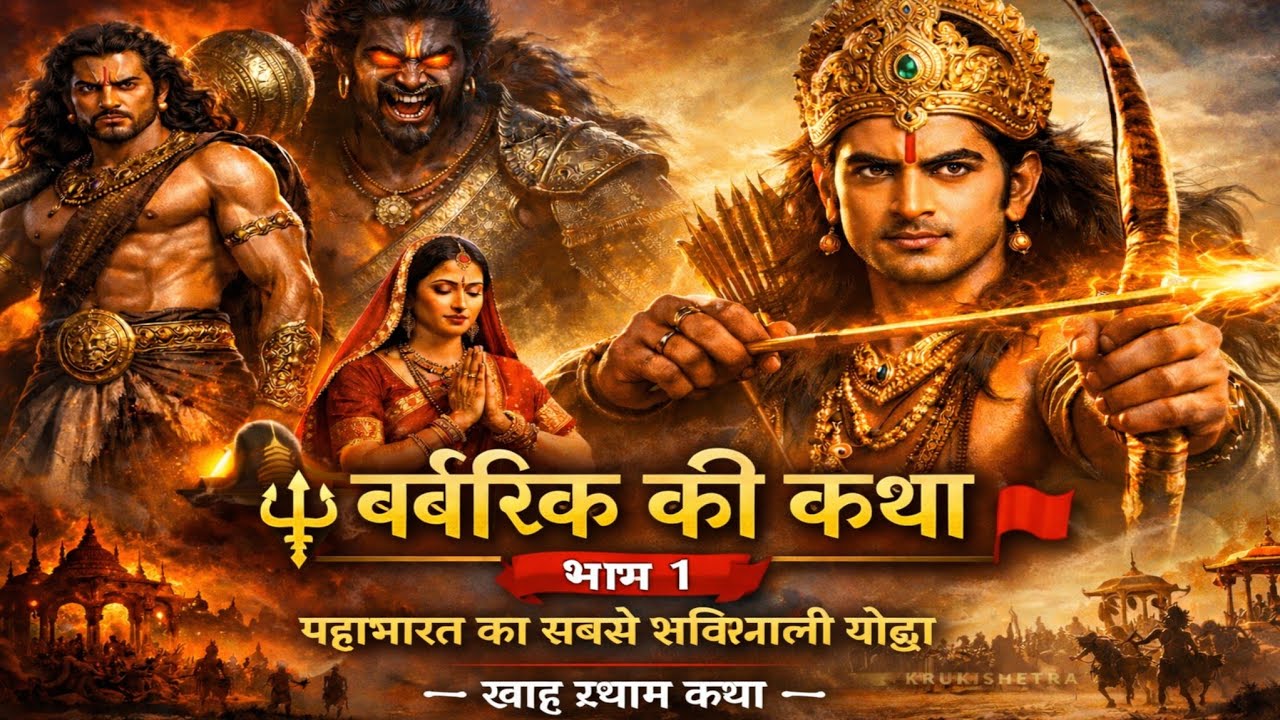 🔱 Barbarik Ki Katha Part 1 | Mahabharat Ka Sabse Shaktishali Yoddha | Khatu Shyam Story 🚩
