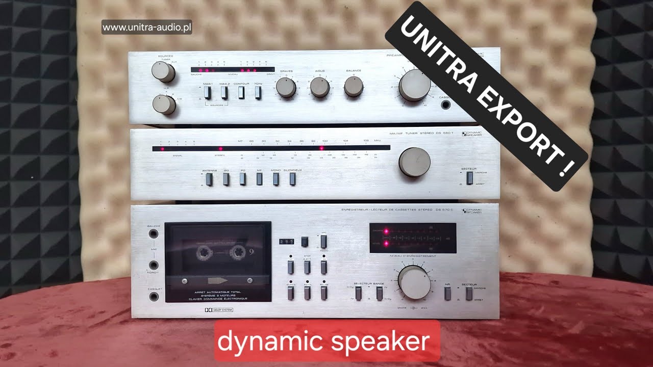 UNITRA ZM 1009 Export - Dynamic Speaker  @CzerwonyFotel (odc.47)
