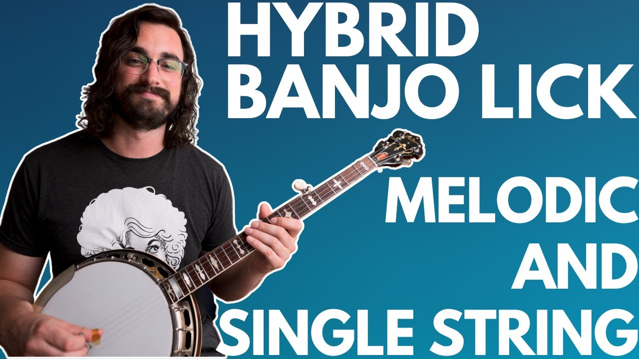 Hybrid Banjo Lick // Melodic and Single String!