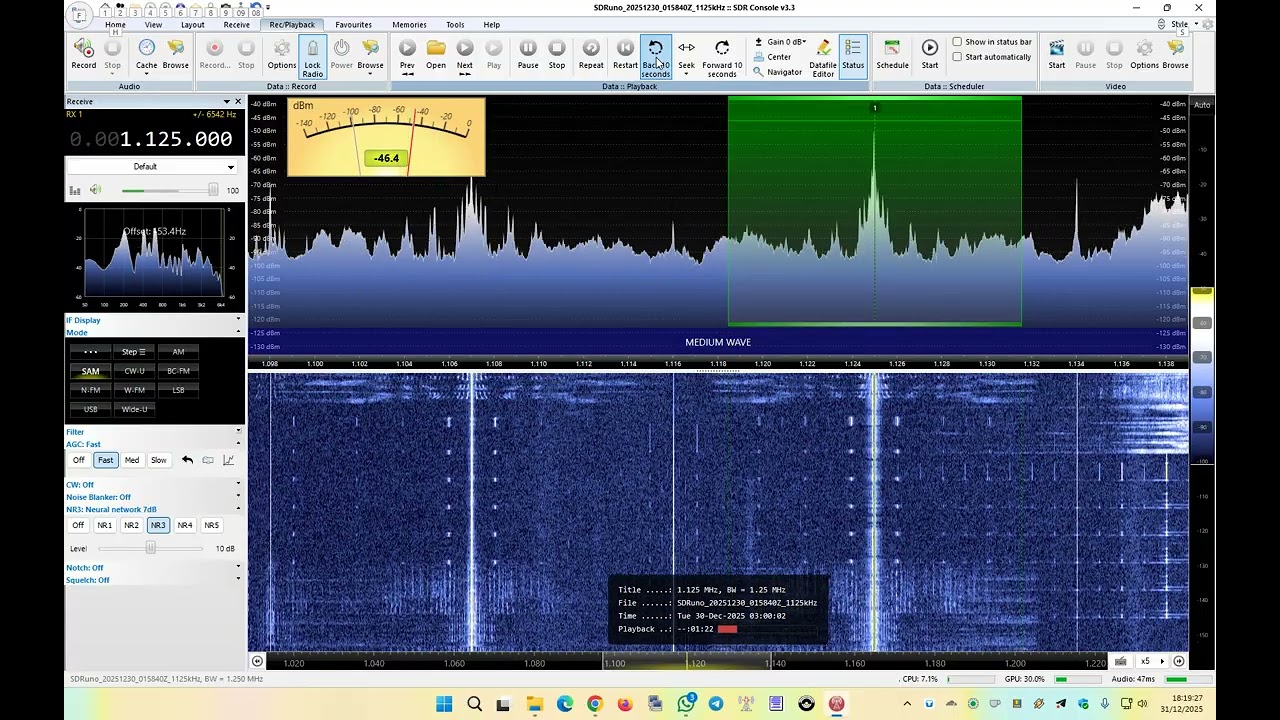 1125 kHz Cese de emisiones de RNE5  30.12.2025