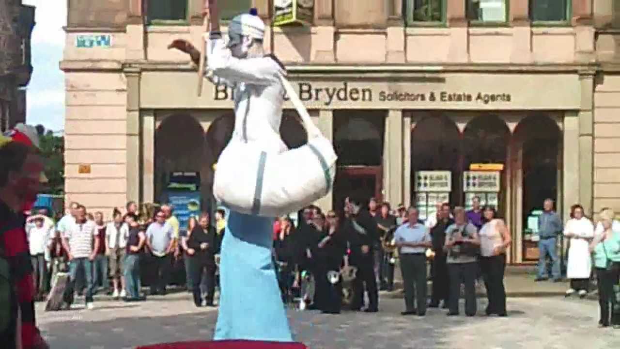 Tall Ships Crew Parade Greenock, Cathcart Square 10th July 2011