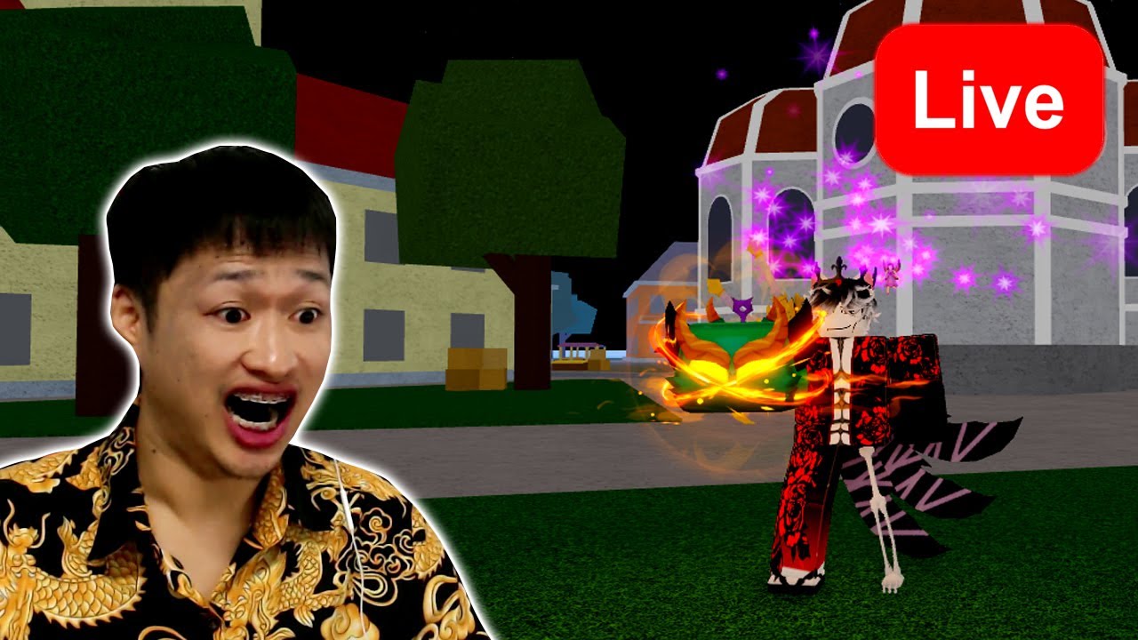 🔴Live - Blox Fruits หาผลปีศาจระดับตำนาน ep.4