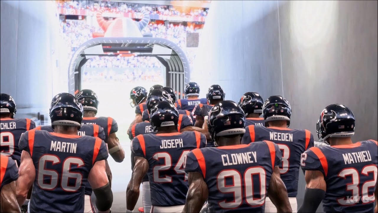 Madden NFL 19 - Houston Texans vs New England Patriots - Gameplay (HD) [1080p60FPS]