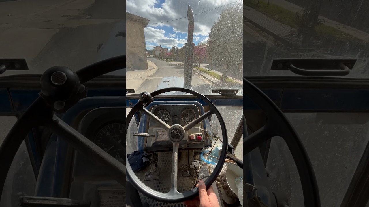Ebro 6125 de 1985 simple tracci&oacute;n POV Drive #farming #farmlife #automobile #mudding #adventure