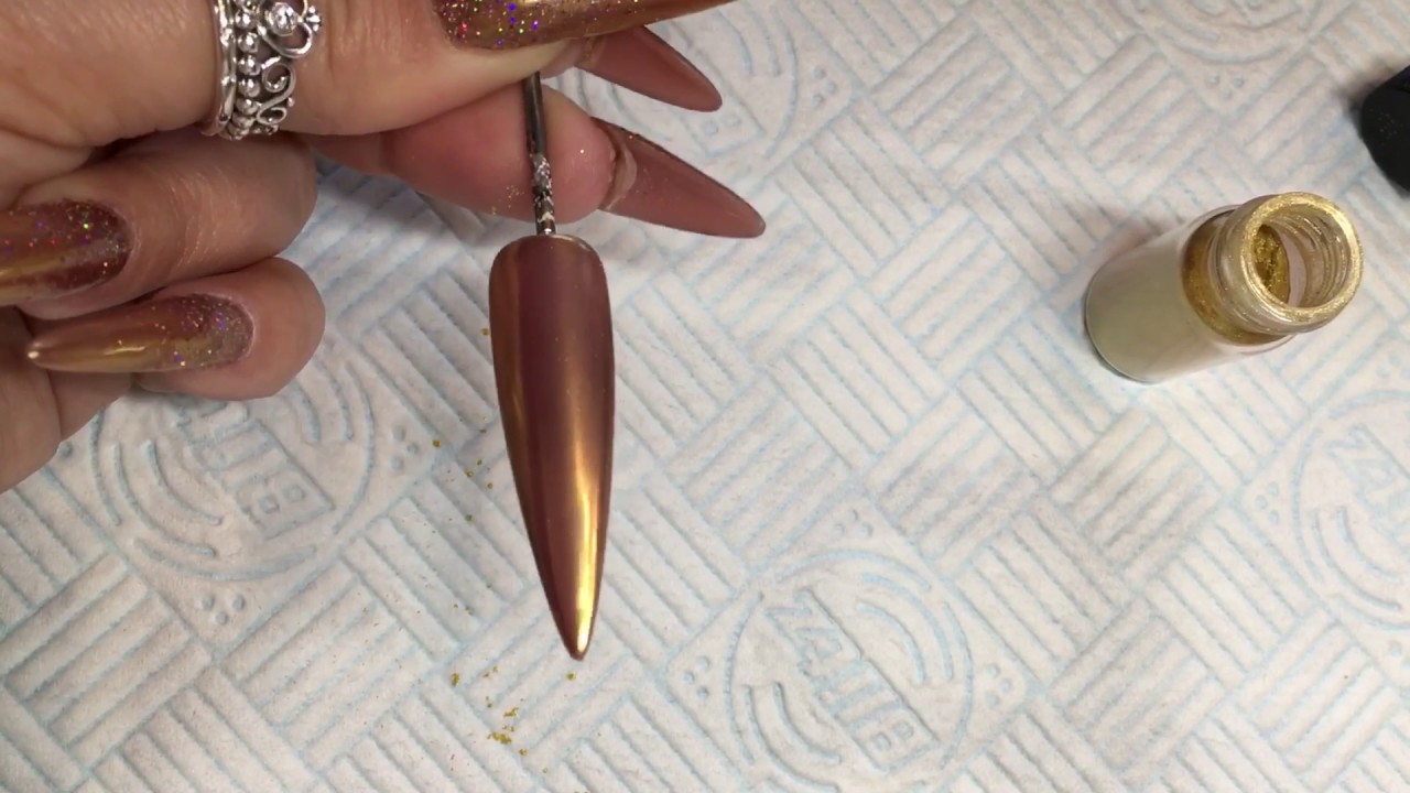Magpie Dust Rose Gold Chrome Tutorial