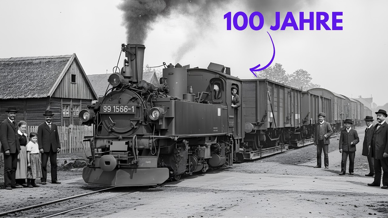 Die 750mm Schmalspurlok, die 100 Jahre fuhr - lebt noch heute