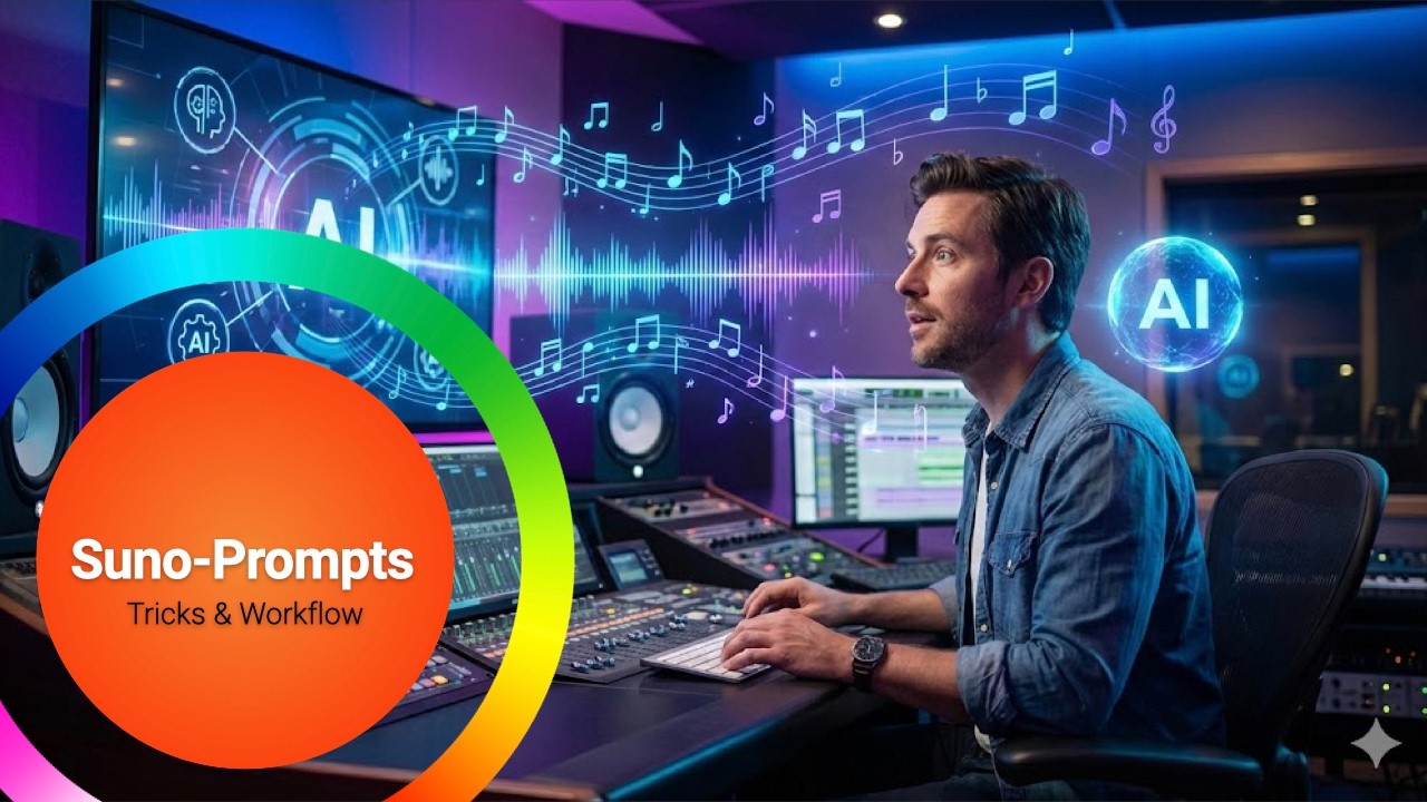 Wie KI heute komplette Songs baut: Prompts, Tricks & die Wahrheit über AI-Hits (Full Masterclass)