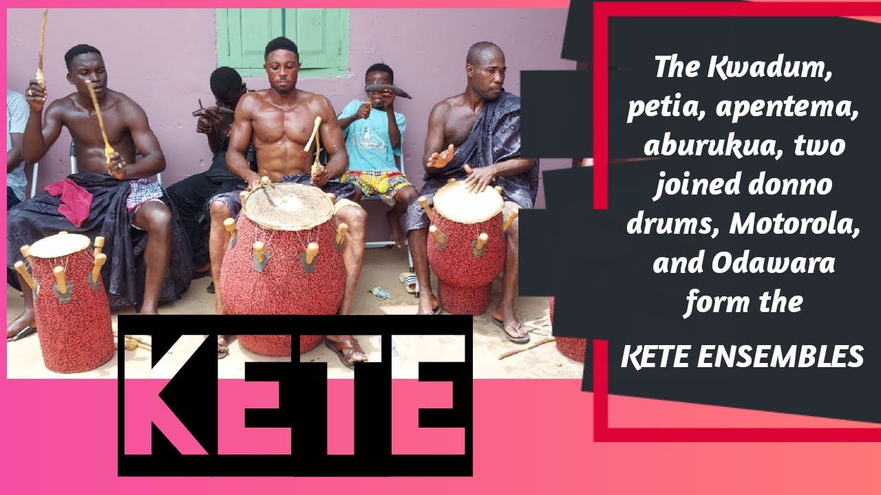KETE ensemble of the Asante Kingdom.