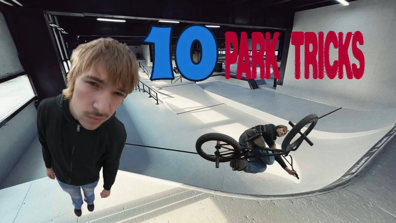 УЧУ 10 ТРЮКОВ В RAMPSTROY_HOUSE BMX влог Inst @Terentayka_