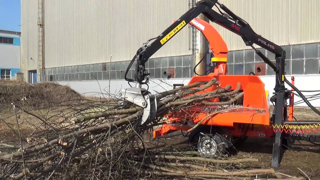 Drum wood chipper Skorpion 500RB (540, 750 RPM)