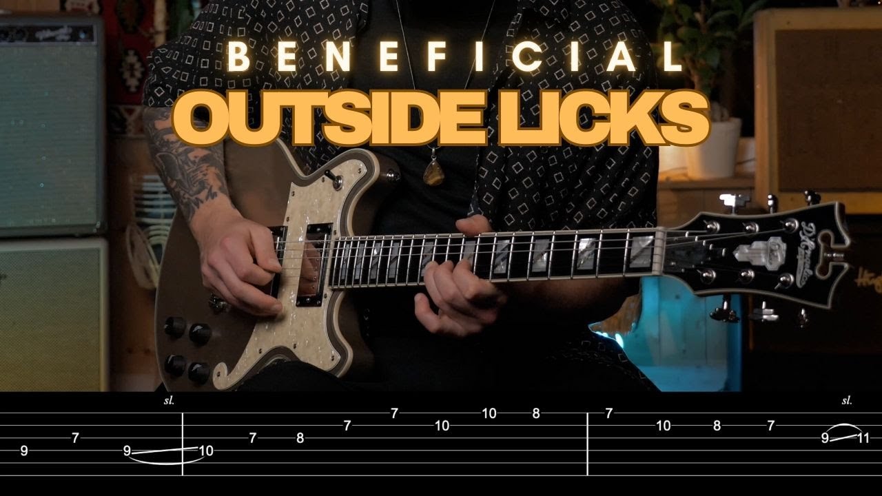 Beneficial Outside Licks | Intermediate Phrasing Lesson (Robben Ford Style)