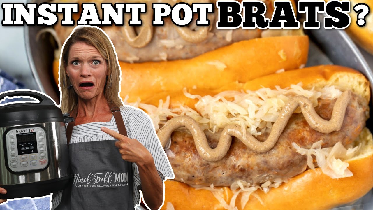 Instant Pot Bratwurst with Sauerkraut