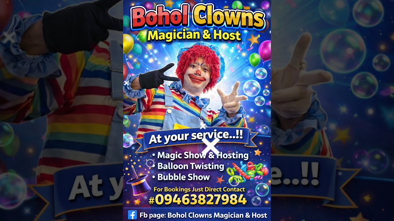 Bohol Clowns Magician & Host by: innocent Loco ( Soundtrack Theme 2 )