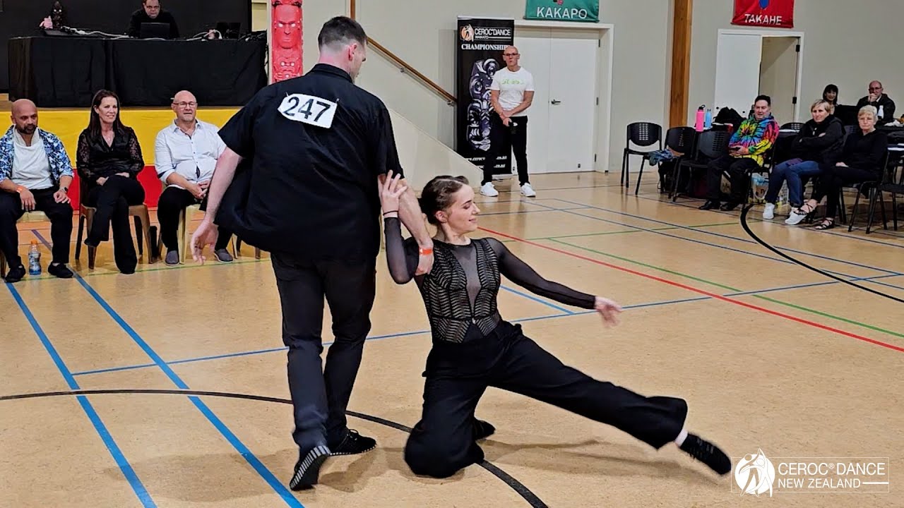 Hannah & Ryan - Champions Freestyle Final Spotlight - Ceroc Waikato Championships 2024
