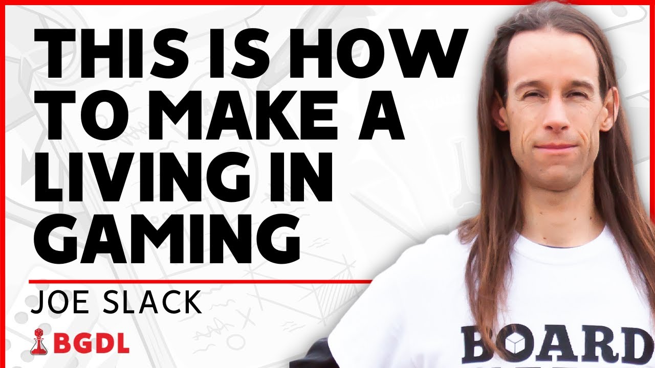 How to make a living from your game design hobby | Joe Slack