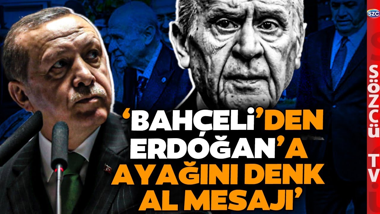 Bahçeli'den Erdoğan'a Mesaj Üstüne Mesaj! Tehdit İddiası! Türker Ertürk Neler Anlattı Neler