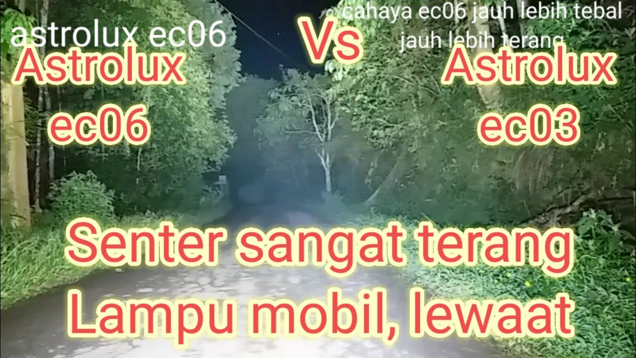 Senter astrolux ec03 vs astrolux ec06