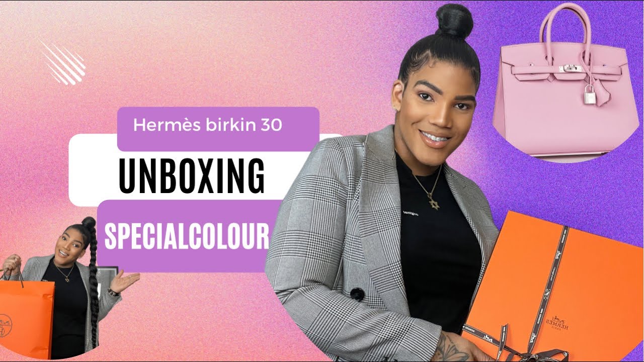 HERMÈS BIRKIN 30  UNBOXING |SPECIAL COLOUR