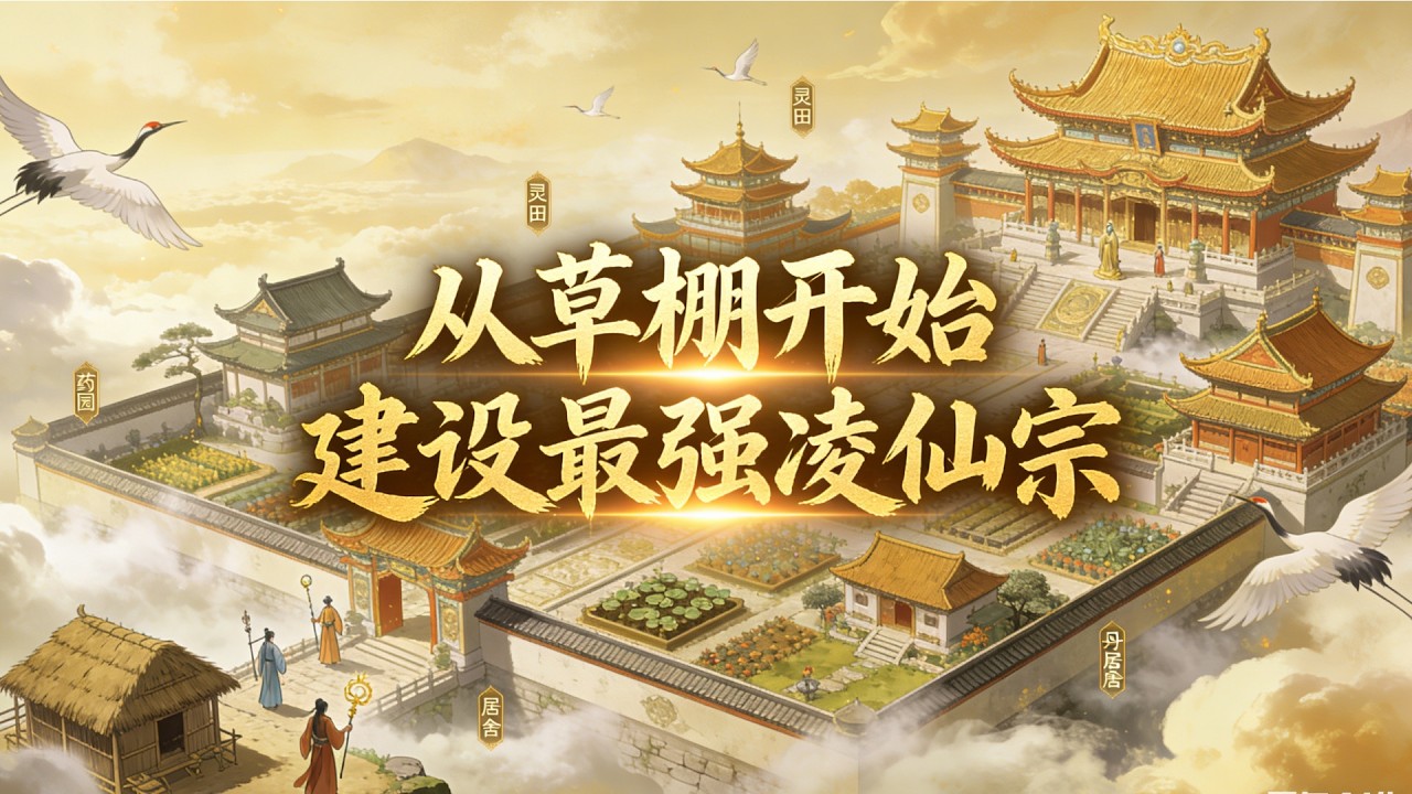 【從草棚開始，建設最強淩仙宗】穿越農家十二載，啟動萬界宗門系統，草棚當駐地，發小當親傳弟子，從山村草棚，邁向萬界仙門...#漫聽 #修仙
