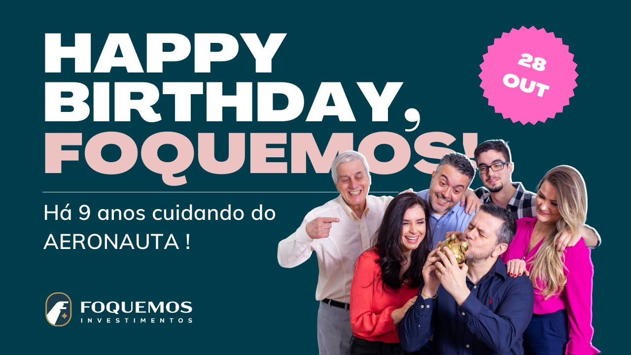 E viva a FOQUEMOS !!!! 9 anos cuidando dos AERONAUTAS 😍✈