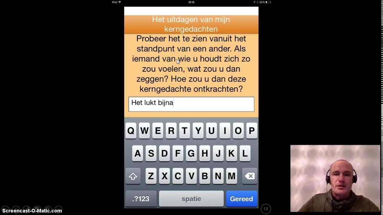 therappi voorbeeld en achterliggende  theorie