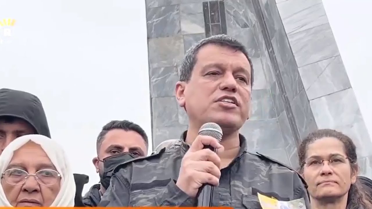General Mezlûm lêborîna xwe ji malbatên şehîd û esîran lêborîna xwe xwest