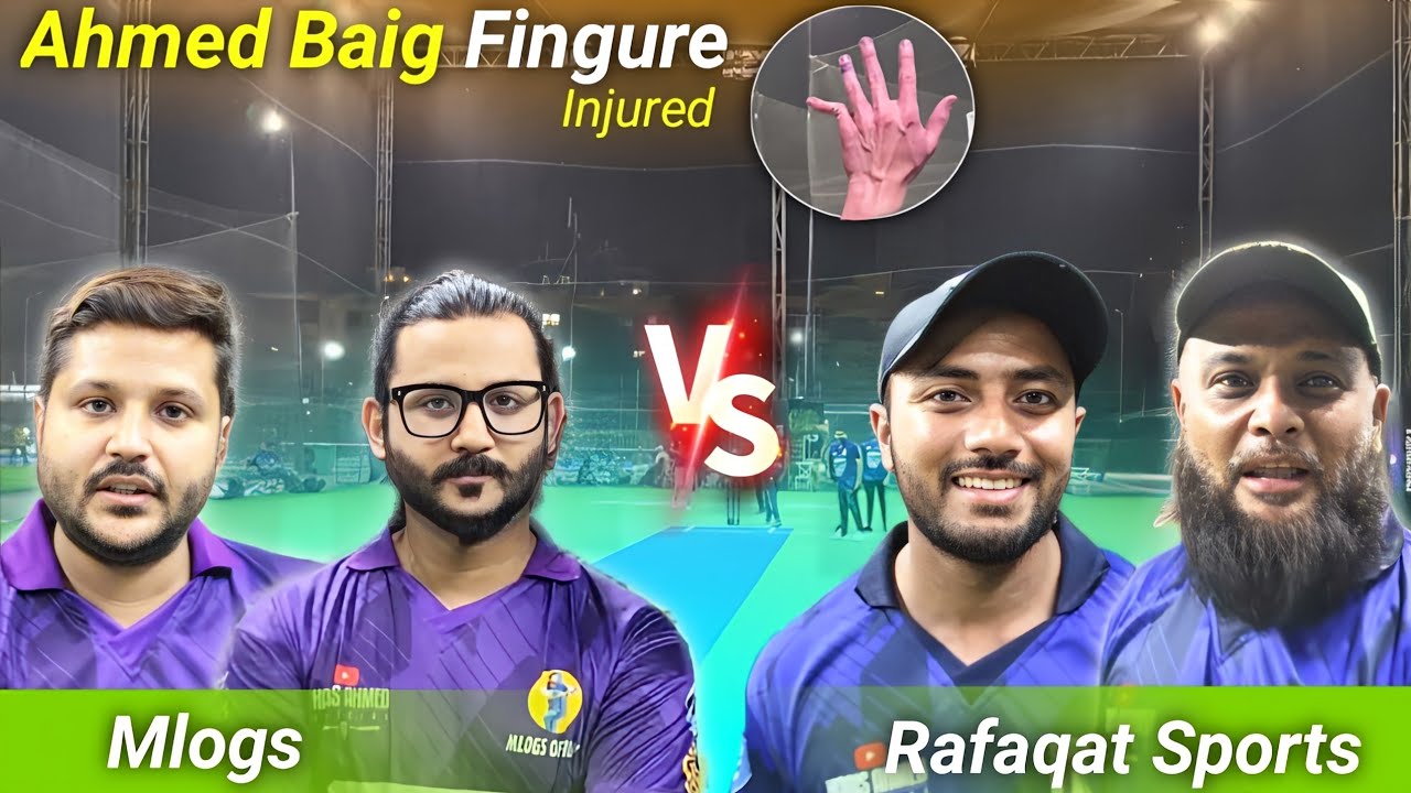 Rafaqat Sports VS Mlogs Official 🔥 | Nail-biting Semi Final 😍 | Indoor Cricket At Its Best 🔥 