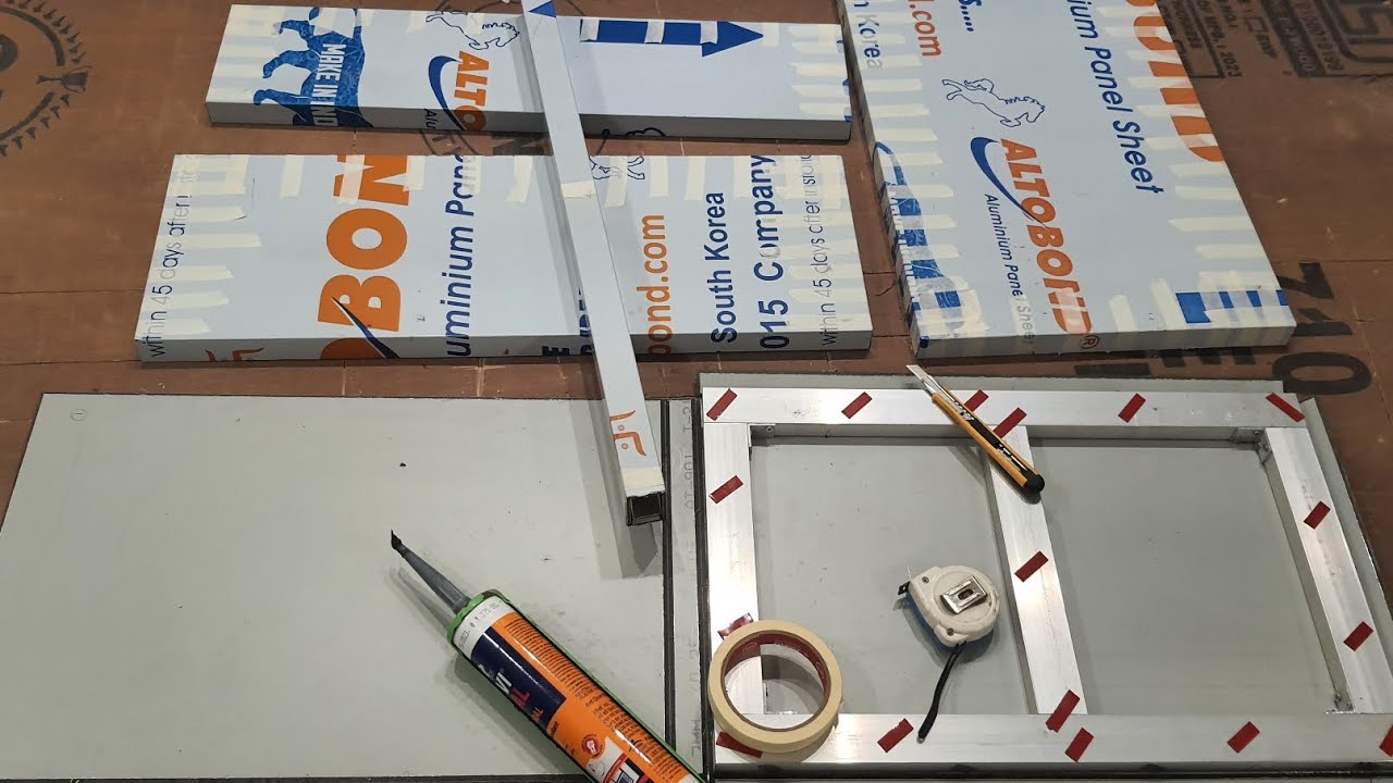 ACP - Set'S & Aluminum Pipe Framing With Suttar-$-Salf