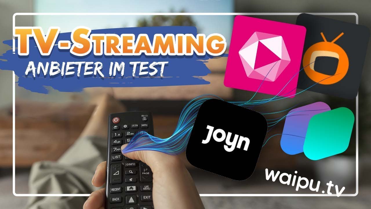 Zattoo, Waipu TV, Joyn und Co. 📺 Der beste Live-TV-Anbieter
