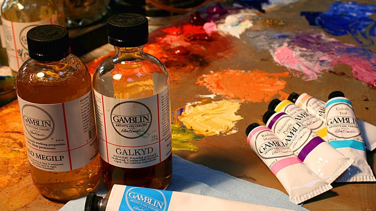 Clase de Pintura 3: Aceite y Solventes.