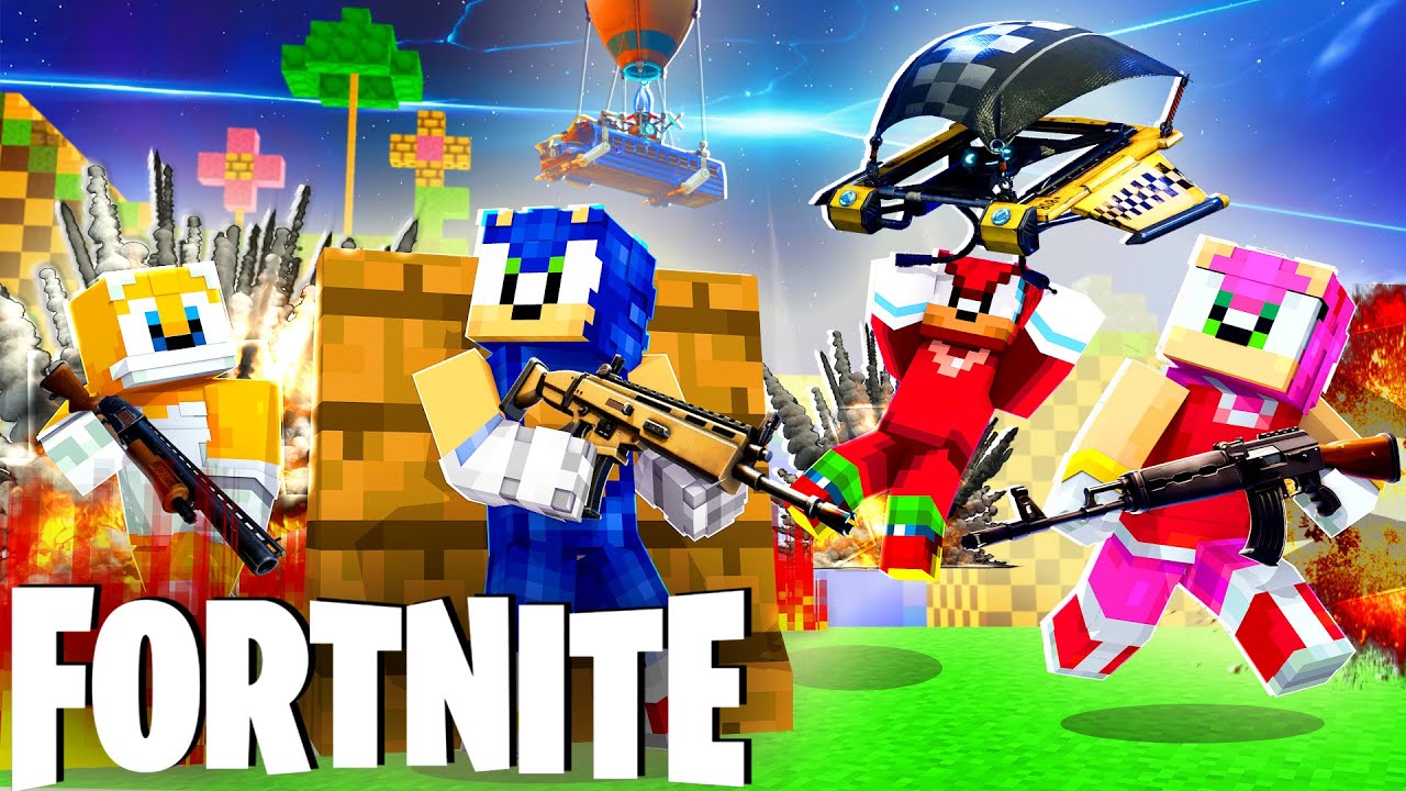 Sonic Fortnite! [99] | Sonic The Hedgehog 2 | Minecraft