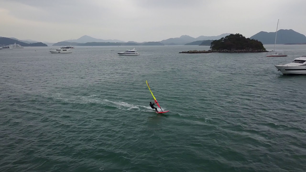 Hong Kong Windsurfing   沙下大風成