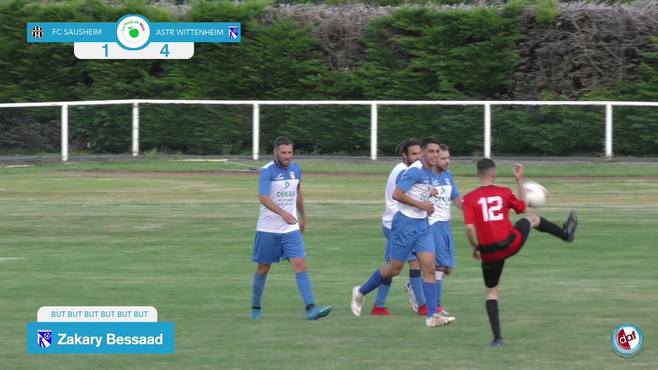 Match of the Week : D1 - Groupe E : FC Sausheim - ASTR Wittenheim : 3-4