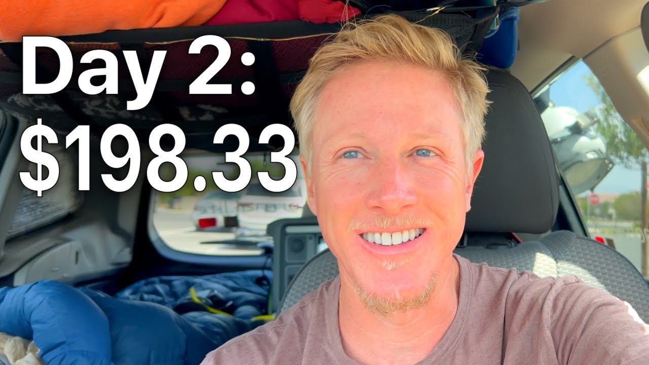 Making $800 Living in My Car with Door Dash