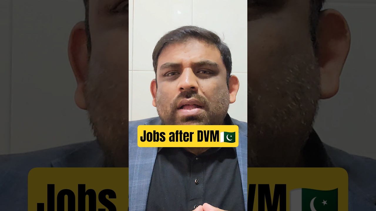 Scope of DVM in Pakistan | Doctor of Veterinary Medicine 