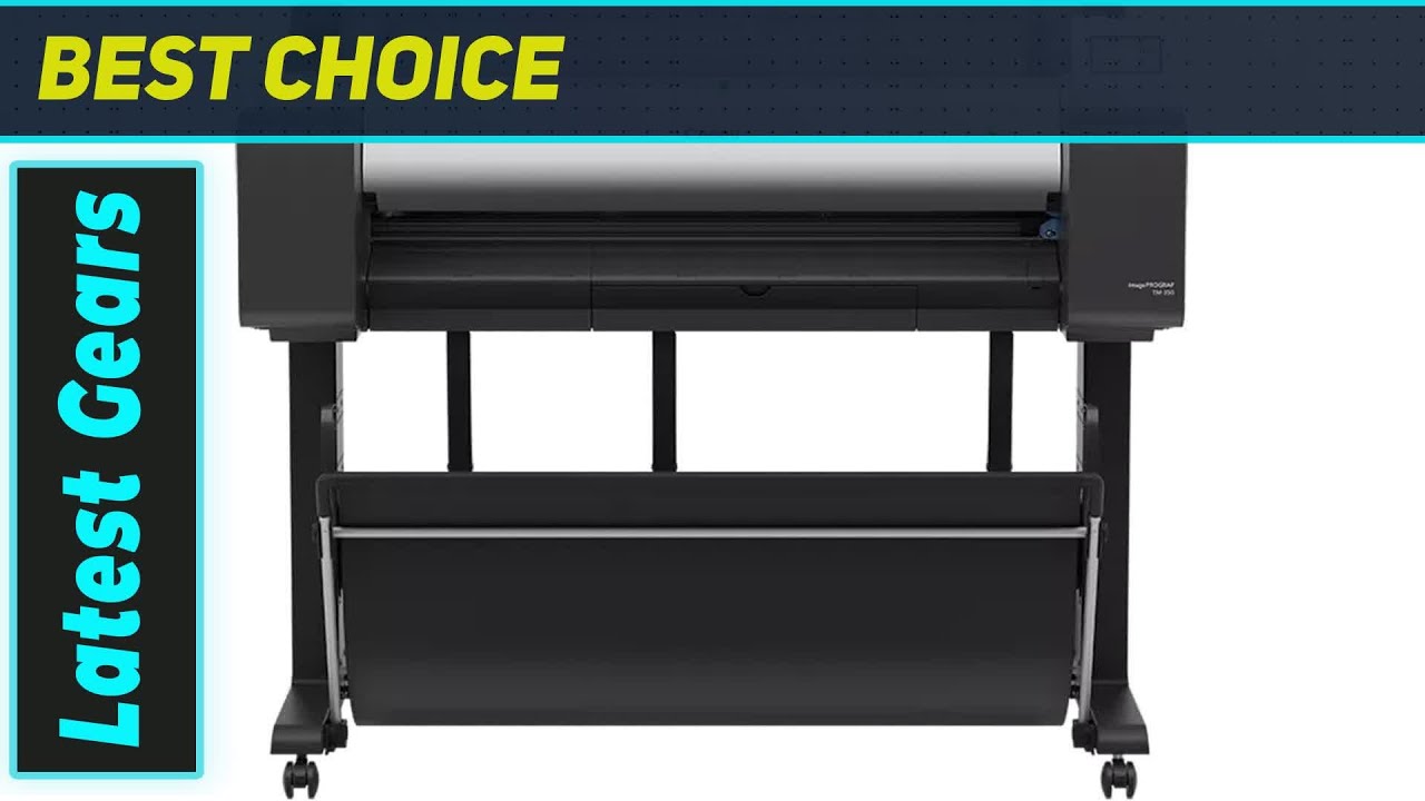 Canon TM-350: The Ultimate 36-inch Color Inkjet Printer?