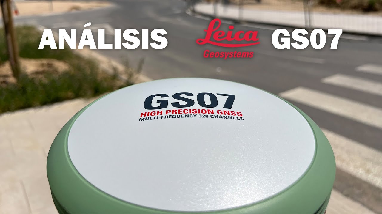 Análisis antena GNSS Leica GS07