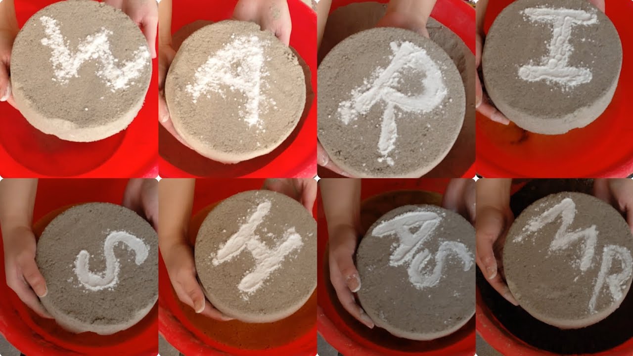 NEW || Sand cement 💛 dusty dry🌪 and water 💦 Crumbling sleepaid relaxing 😌 Oddlysatisfying crisp 👌 