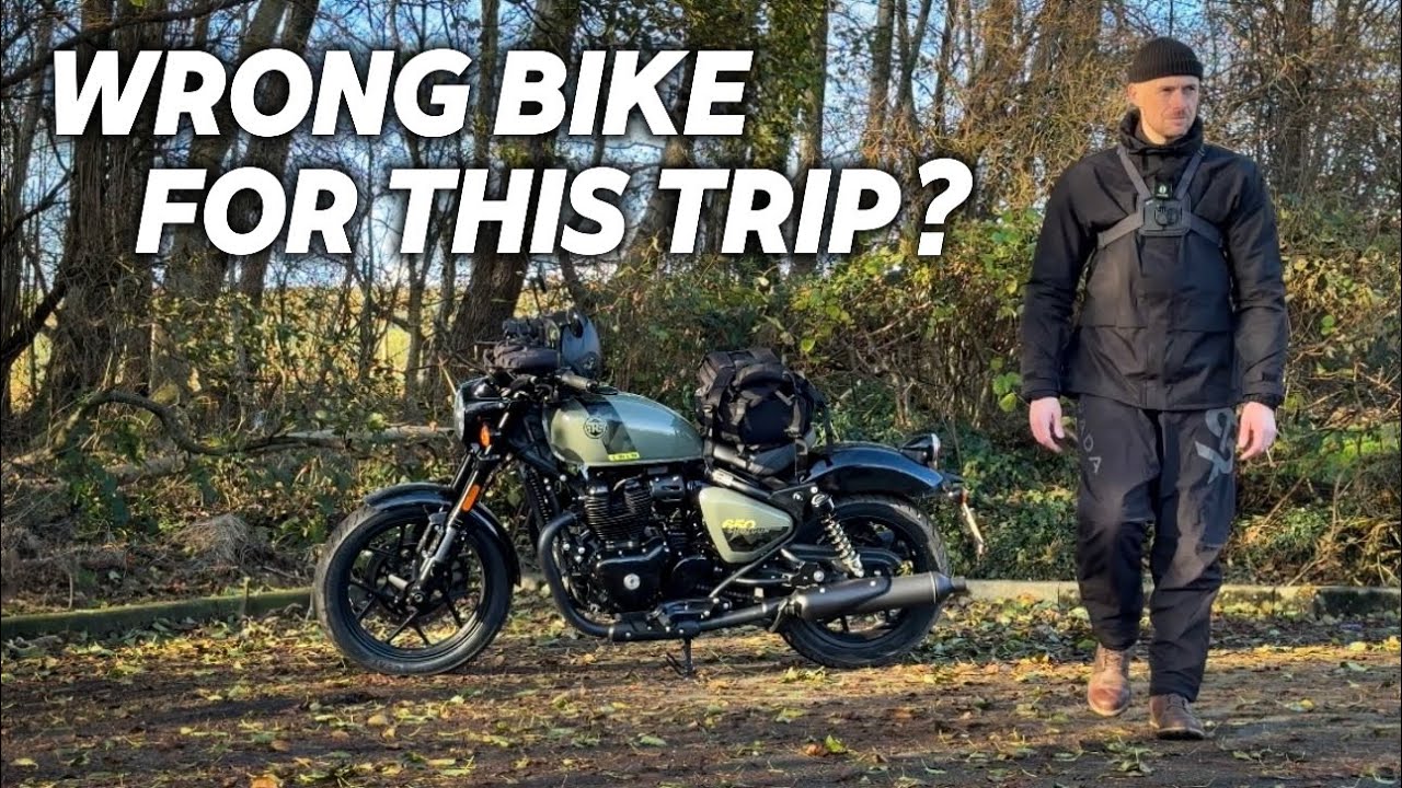 Я отправился в путешествие на наименее популярном мотоцикле Royal Enfield 650.