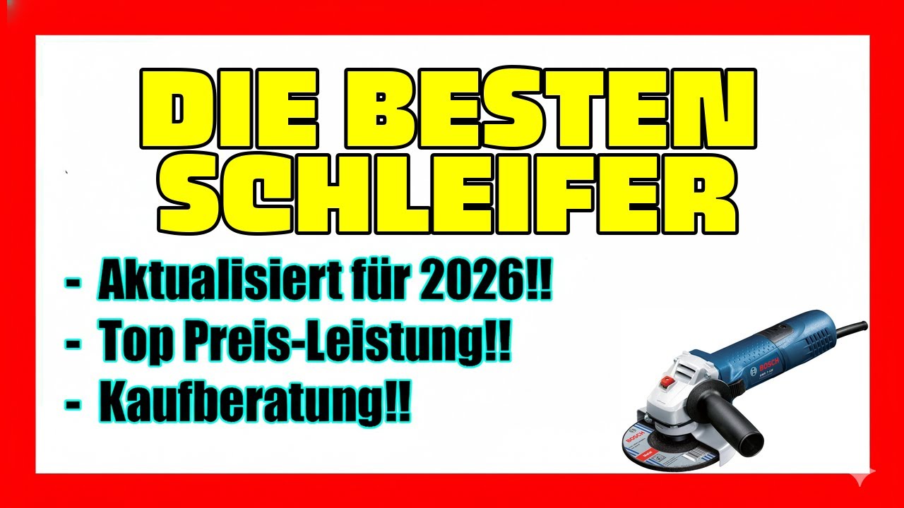 🔥TOP 7 Beste Schleifer 2026🔥 Beste Schleifer auf Amazon 🔥