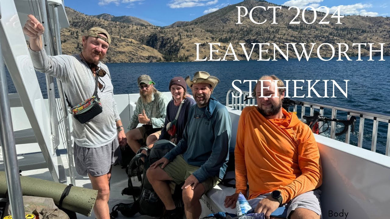 PCT 2024. Leavenworth and the Stehekin Bakery. Huckleberry field.