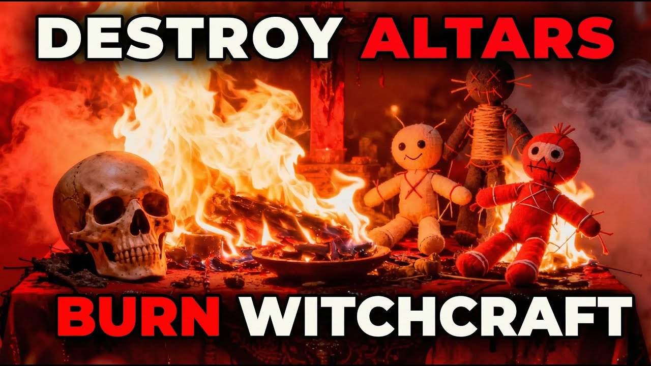 🔥THE LIFE-SAVING PRAYER || BURN WITCHCRAFT & CAST OUT DEMONS FROM YOUR LIFE