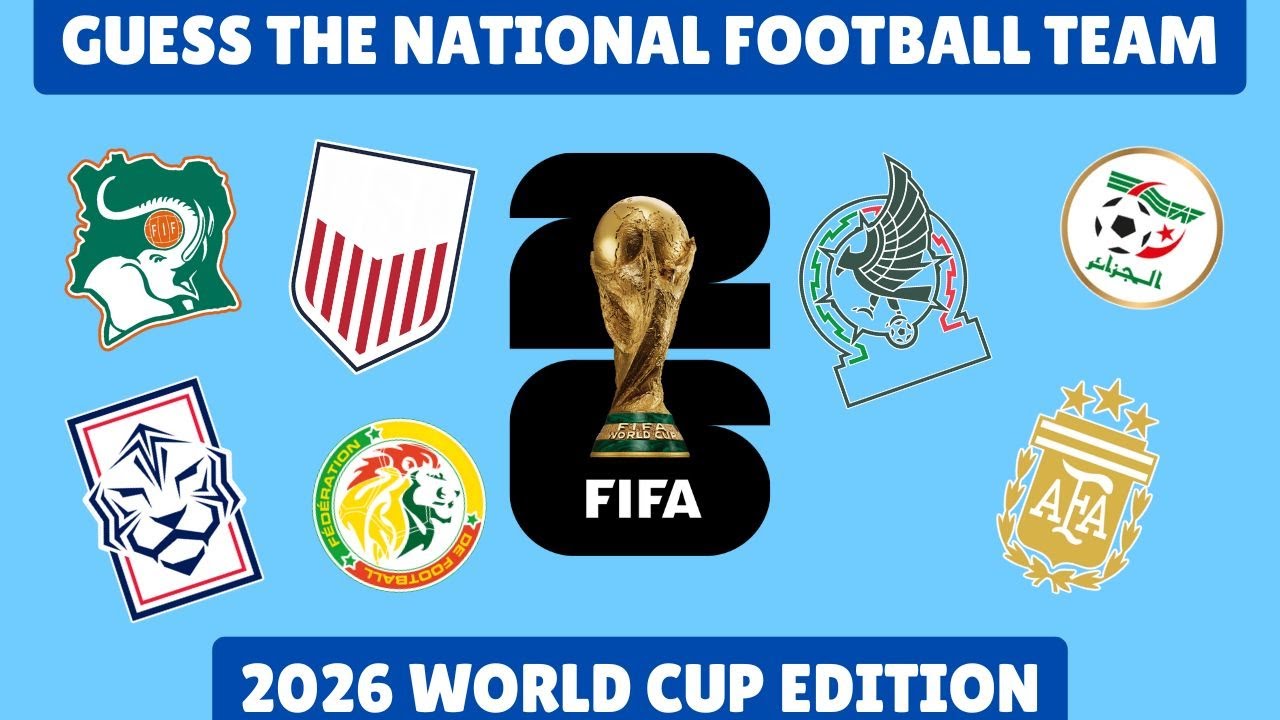 Guess the National Team by Their Logo | World Cup 2026 Qualified Teams