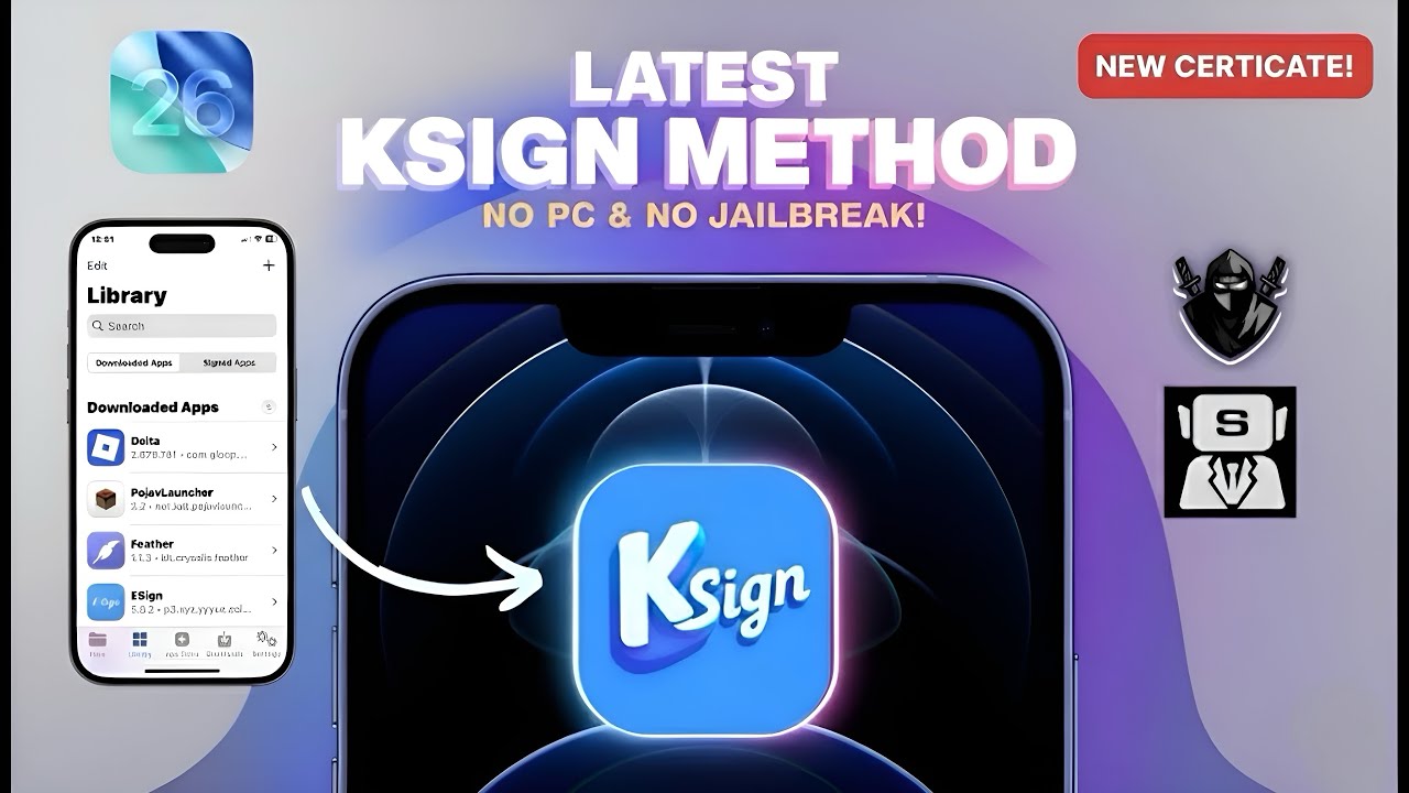 Обновленный метод Ksign для iOS | Установка IPA-файлов на iPhone и iPad без ПК и джейлбрейка без ...