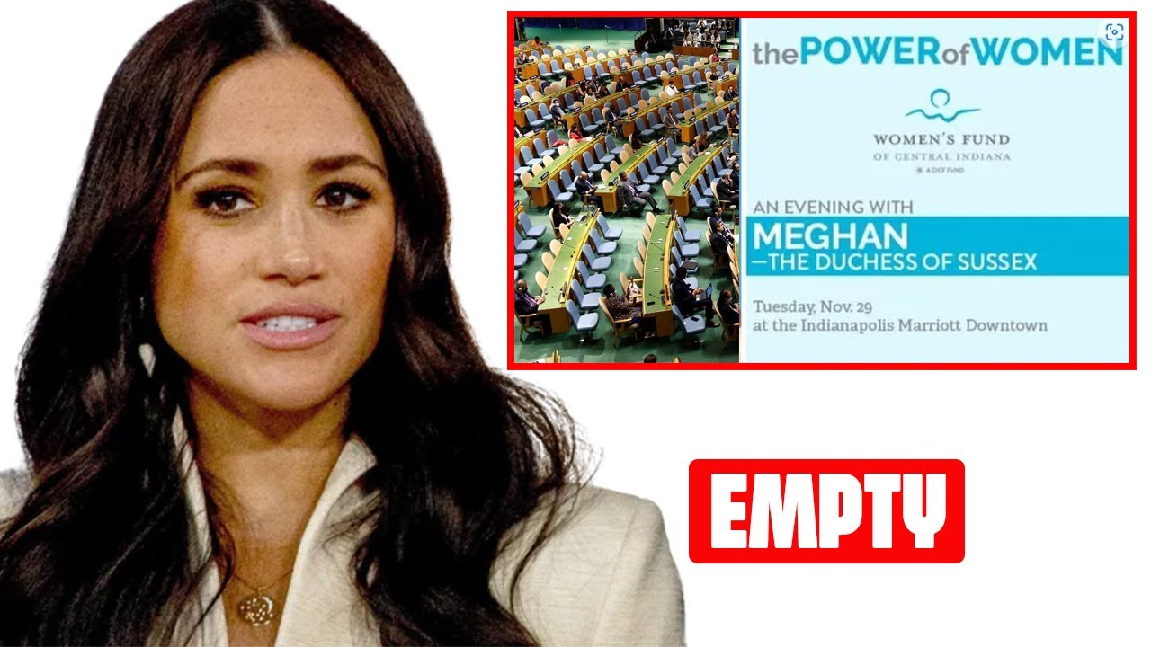 MOST SEATS WERE EMPTY! No One Attends Meghan's Selfie Free $5000 Dinner In Indiana