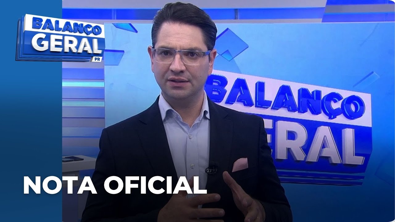 Balan&ccedil;o Geral Curitiba: apresentador se retrata ao vivo